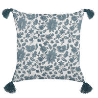DEKOKISSEN Cremeweiß 45/45 cm Rumex - Ecru, Naturmaterialien/Textil (45/45cm) - Beliani
