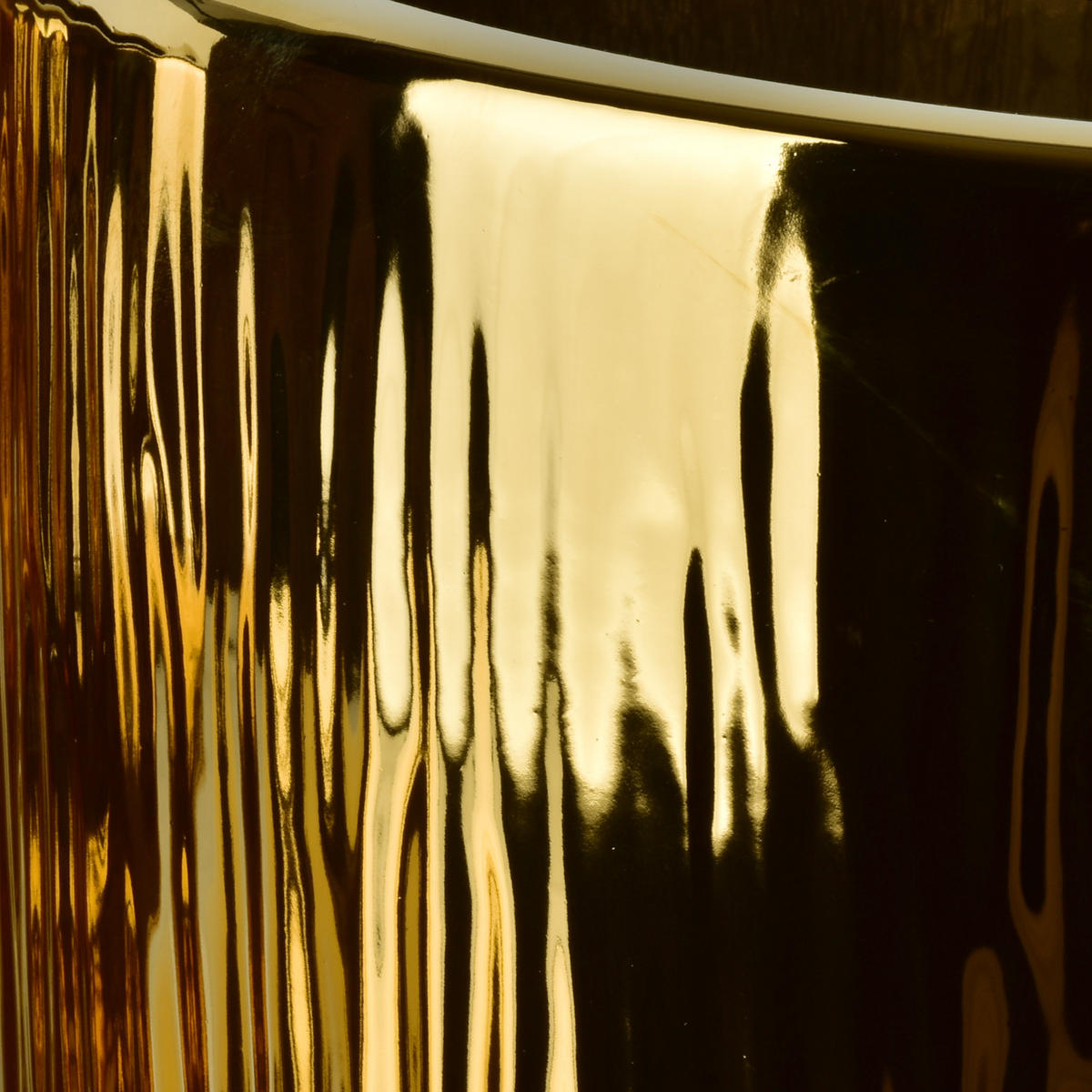 BLUMENTOPF Neva 3er Set Gold 37/37/47 cm Keramik - Goldfarben, Keramik (37/47/37cm) - Mondex