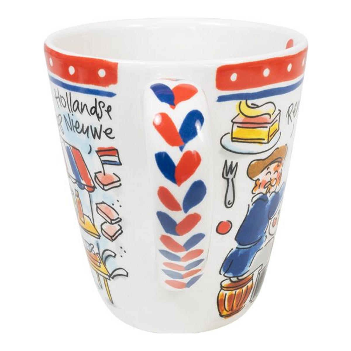 BECHER Holland in Bunt - 350 ml - Multicolor, Keramik (0.35L) - Blond Amsterdam