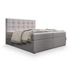 BOXBETT PALMA 160x200 cm mit Matratze und Topper - Beige - Beige, Holz (160/200cm) - MASSENO