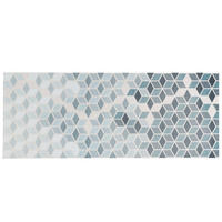 KÜCHENLÄUFER TEPPICH TRENDY RETRO - Blau, Textil (45/145cm) - Pergamon