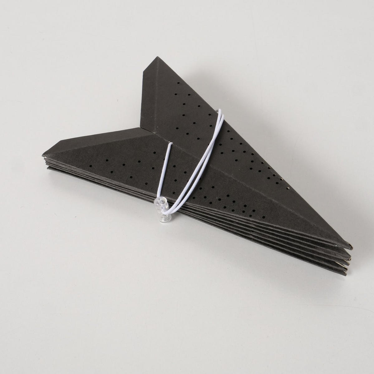 DEKORATIVER Bambus fürs Fenster Kassina 40/40/8,6 cm - Schwarz, Naturmaterialen (40/8.6/40cm) - Boltze Home