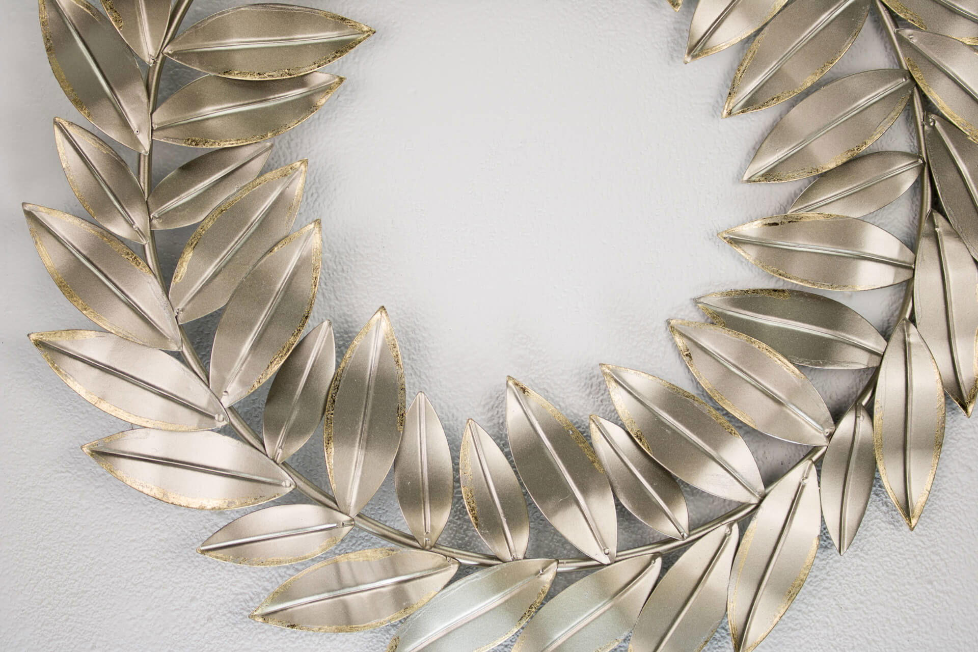 WANDDEKO Gold 59/59 cm - Goldfarben, Metall (1/59/3cm) - KUNSTLOFT