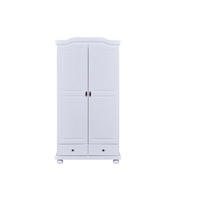 KLEIDERSCHRANK weiß - Weiß, Holzwerkstoff (104/198/56cm) - ebuy24