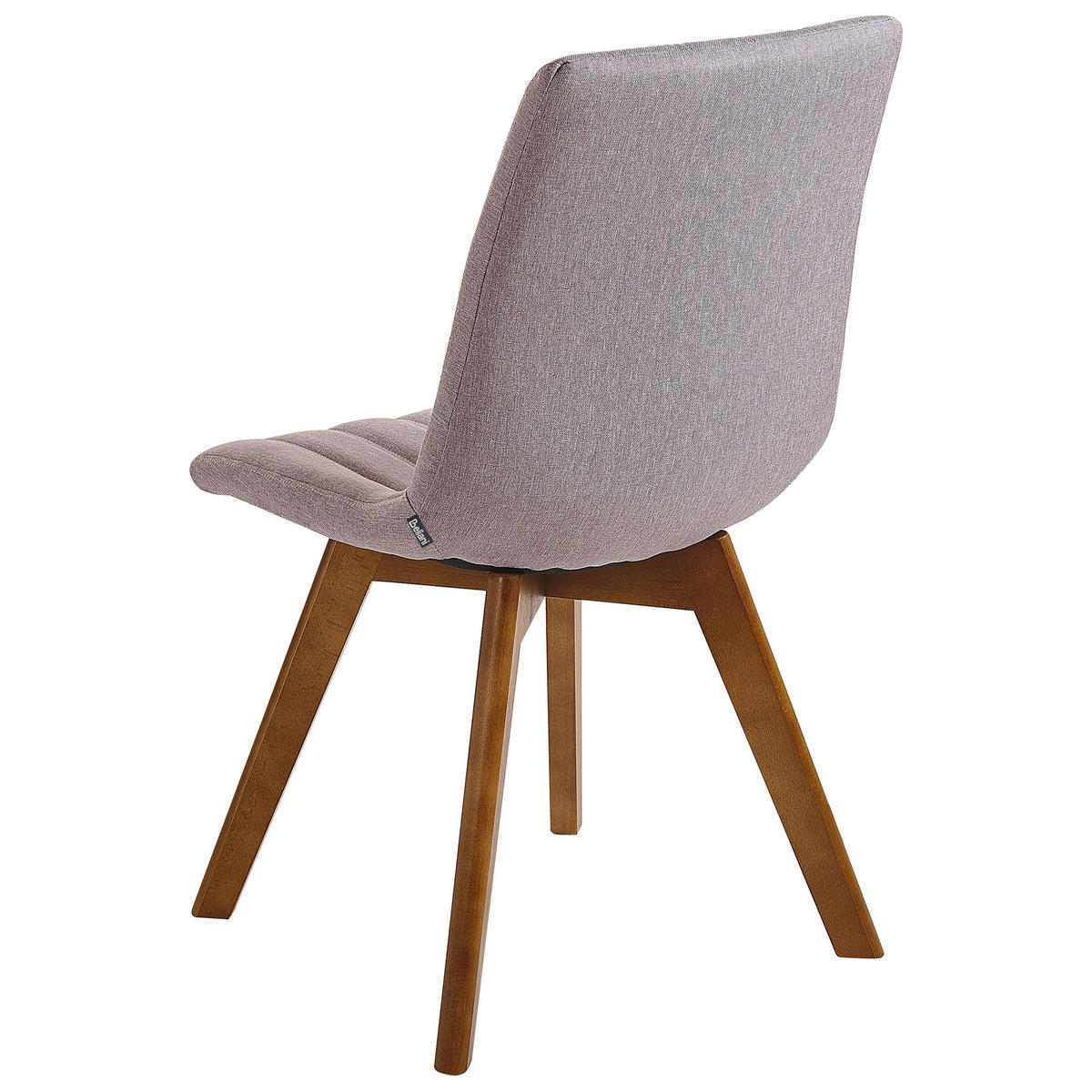 JÍDELNÍ ŽIDLE sada 2 ks čalounění Šedá Calgary - šedá, dřevo/textil (45/84/53cm) - Beliani