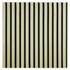 AKUSTIKPANEEL 60/60 cm 1 Stück Creme - Creme, Holz (60/60/3cm) - Homestyle4u