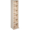 CD/DVD Regal Juliane,90 x 21 x 20 cm,buche - Buchefarben, Holz (21/90/20cm) - tectake
