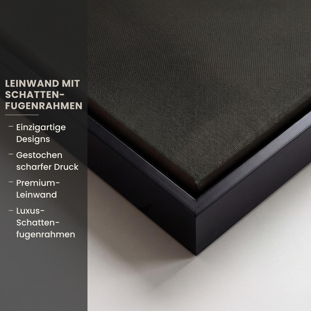 LEINWAND Bilder mit Rahmen - Abstrakt - Landschaft - Wellen - Cremefarben - 100x70 - Cappuccino, Textil (100/70cm) - MuchoWow