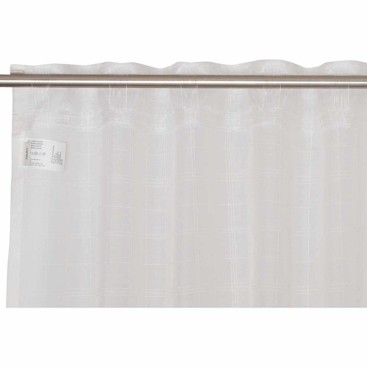 ÖSENVORHANG JIL halbtransparent - Naturfarben, Textil (130/0.5/250cm) - Esprit