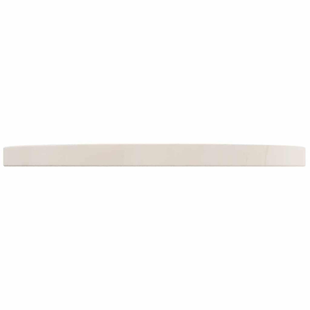 TISCHPLATTE Weiss Ø40/2,5 Cm Massivholz Kiefer - Weiß, Holz (40/40/2.5cm) - vidaXL