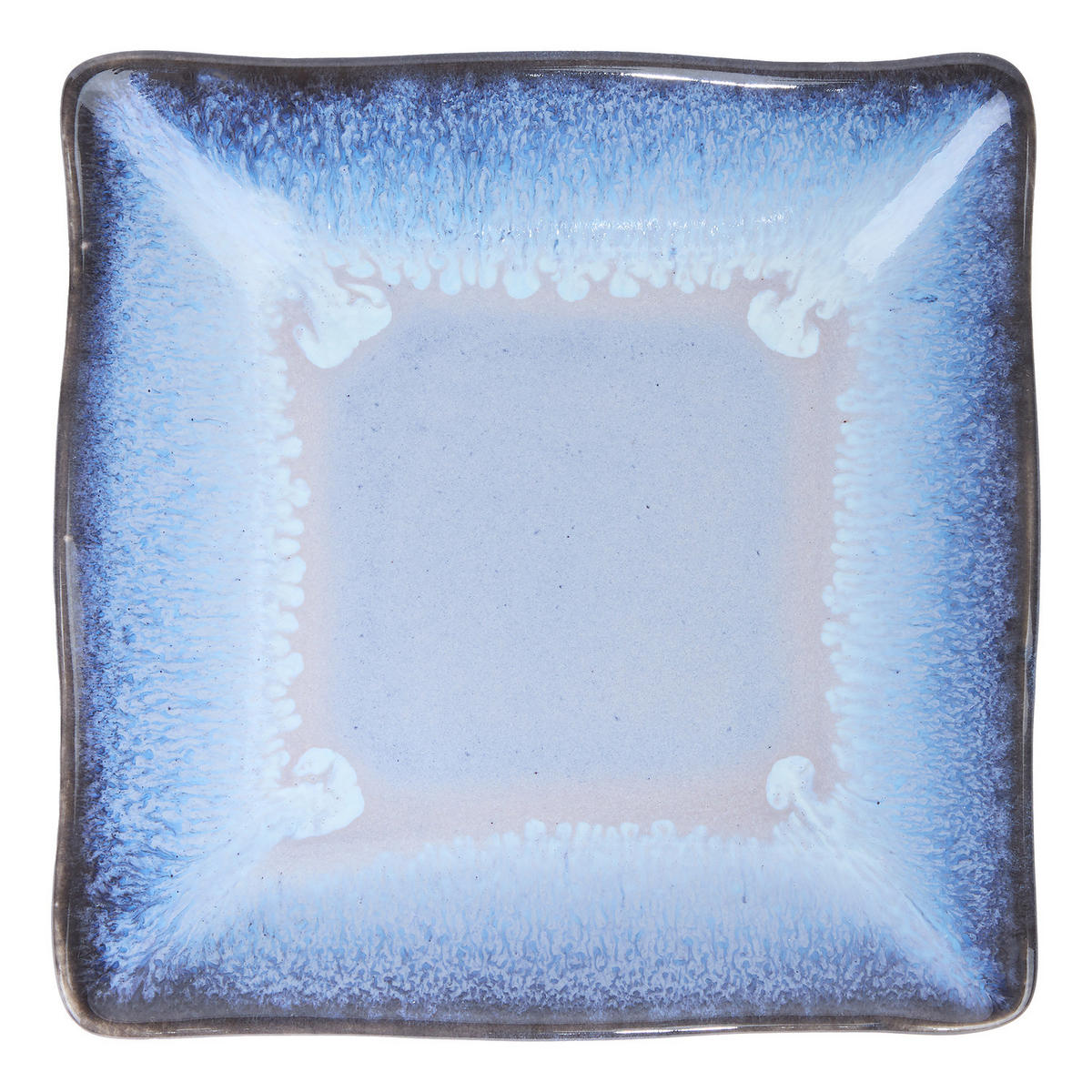 TELLER (8er-Set) Artisan 16cm - Blau, Keramik (16/16/2cm) - Butlers