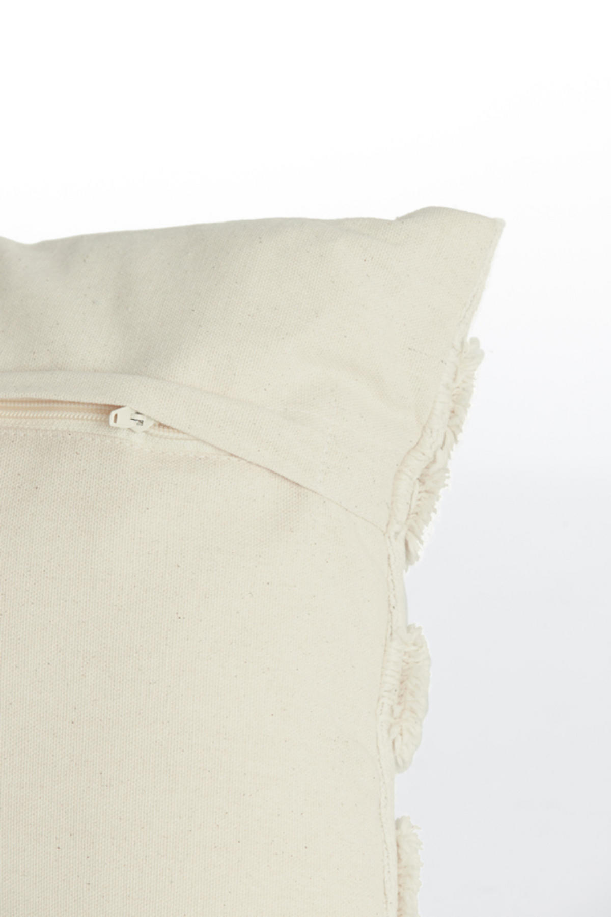 DEKOKISSEN Sarmi Weiß 60/30/10 cm - Weiß, Textil (30/60cm) - Light & Living