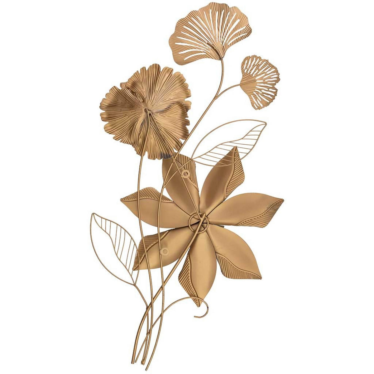 WANDDEKO-OBJEKT aus Metall, 48x90x6cm - Multicolor, Metall (48.3/5.7/89.5cm) - Wanderlust