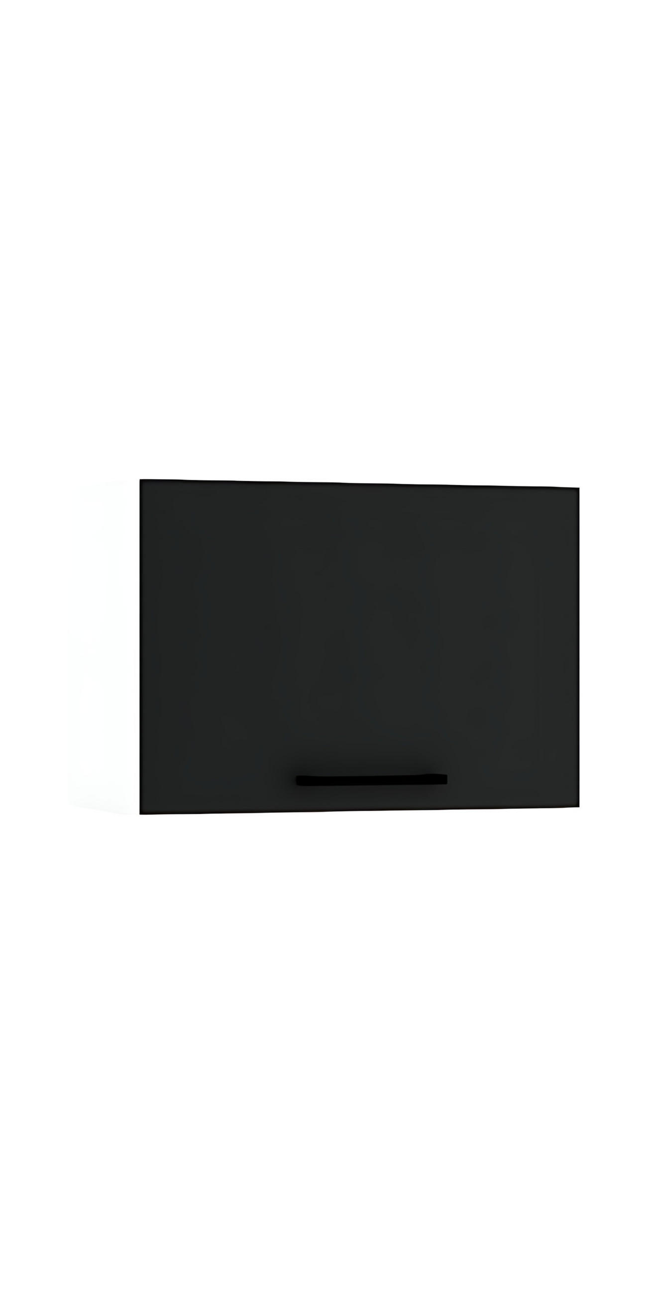 HÄNGESCHRANK W50OKGR - Morvex - Kompakte Wandgestaltung - Schwarz, Holz/Metall (50/36/30cm) - ROYAL24_MARKT