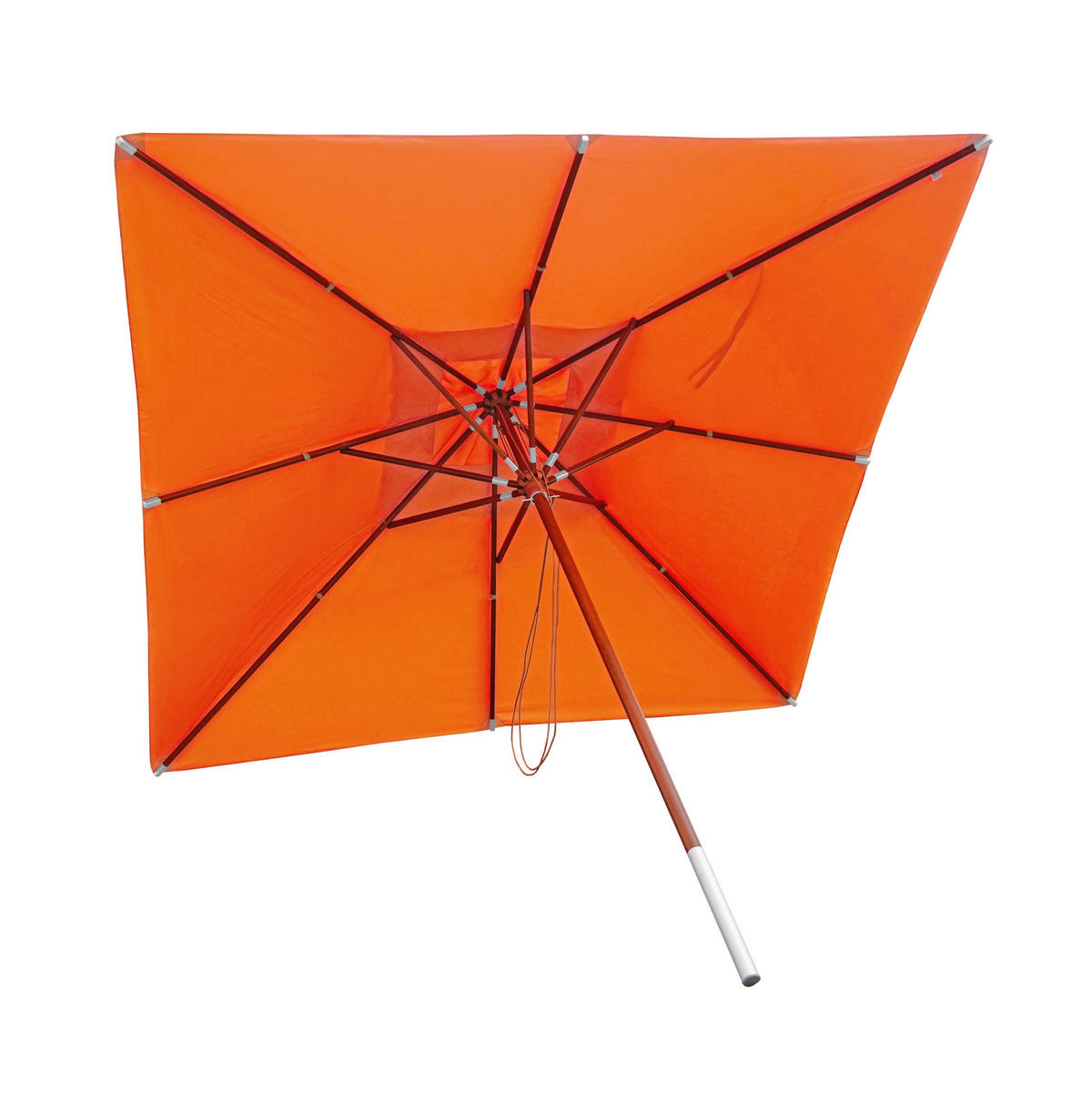 GASTRONOMIE SONNENSCHIRM Orange - Orange, Holz (400/400cm) - MCW