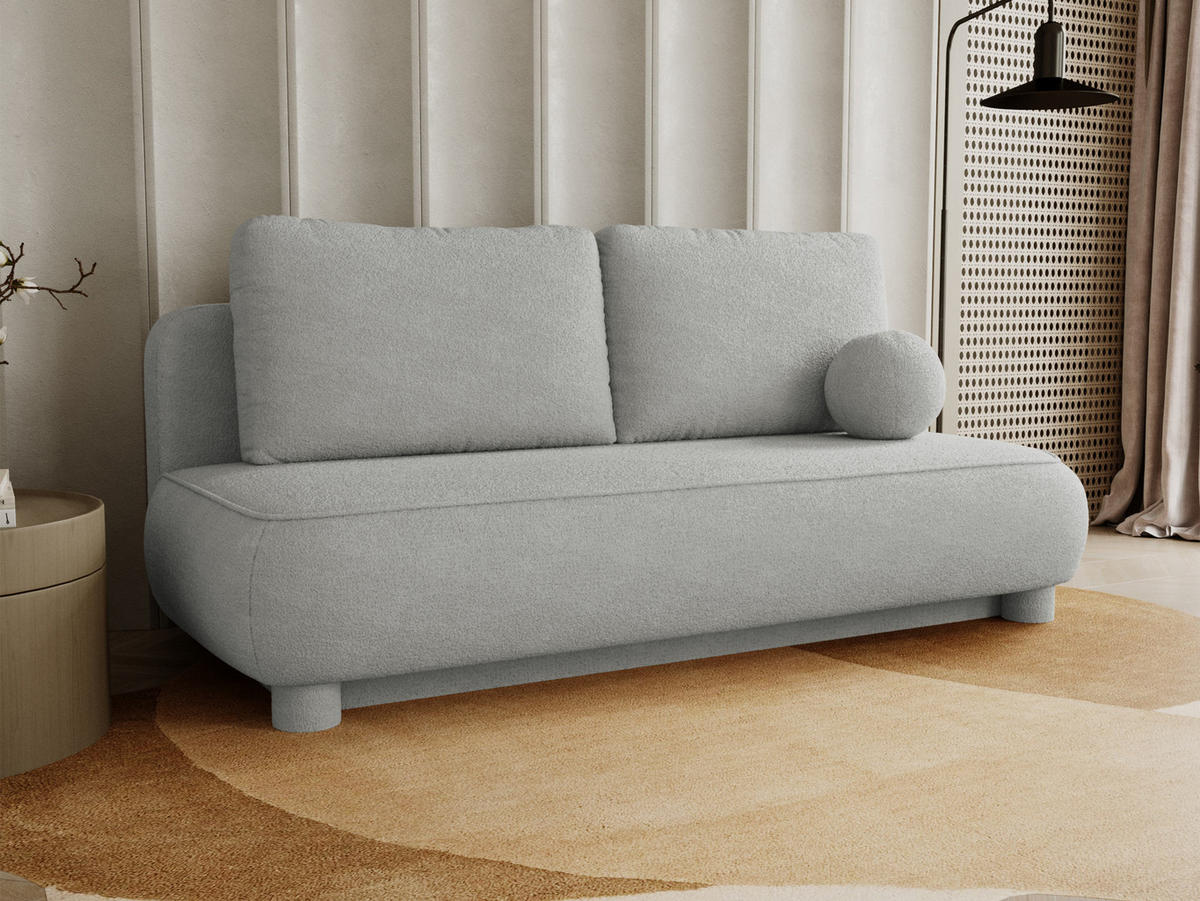 SCHLAFSOFA Gaja - Grau, Holz/Textil (209/96/96cm) - MIRJAN24