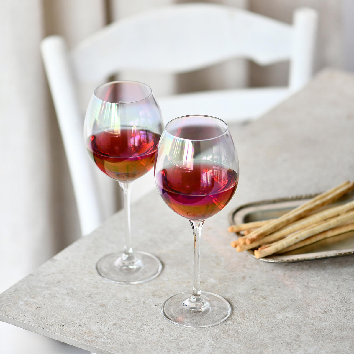 ROTWEINGLÄSER, 6er-Set, 380 ml - Multicolor, Glas (0.38L) - Krosno Glass