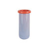 VASE Plegado Lila 14/14/30.5 cm - Lila, Glas (30.5cm) - Present Time