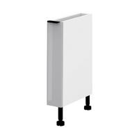 UNTERSCHRANK – 15 cm – KU-D15 – Lunara – Grau Hochglanz - Grau, Holzwerkstoff (15/72/52cm) - hi-markt