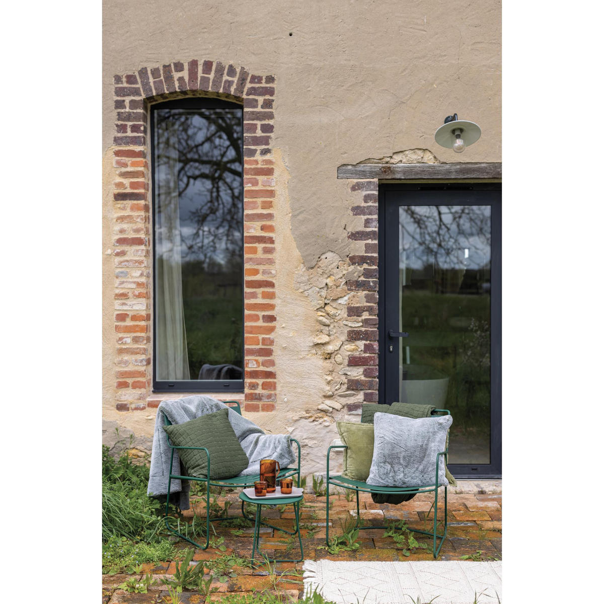 OUTDOOR-TEPPICH Soan schneeweiß 160 x 230 cm - Weiß, Textil (160/230cm) - Vivaraise