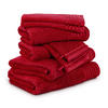 HANDTUCHSET NEW CLASSIC 8-TLG - Rot, Textil (50/100cm) - MÖVE
