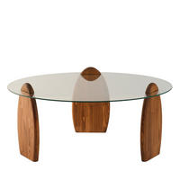 COUCHTISCH - Glas - Transparent - Transparent, Glas (90/90/41cm) - Drawer