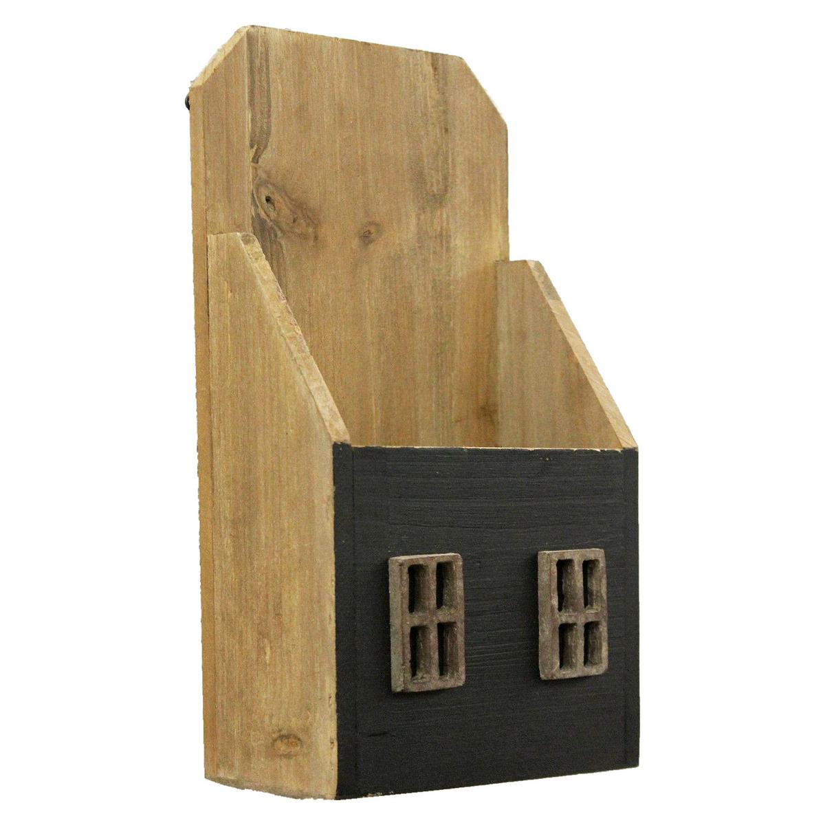 WANDREGAL Holz 14/7,5/27 cm - Braun, Holz (14/27/7.5cm) - DanDiBo
