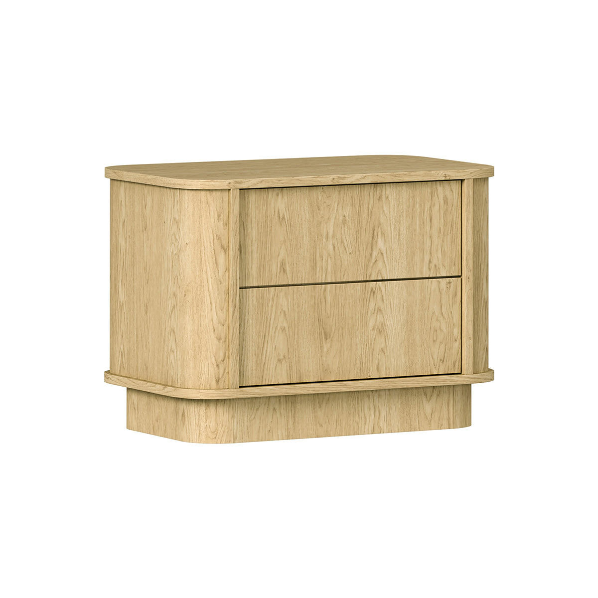 NACHTTISCH Halina Holz - Braun, Holzwerkstoff (62.4/45.7/40cm) - Petits-meubles