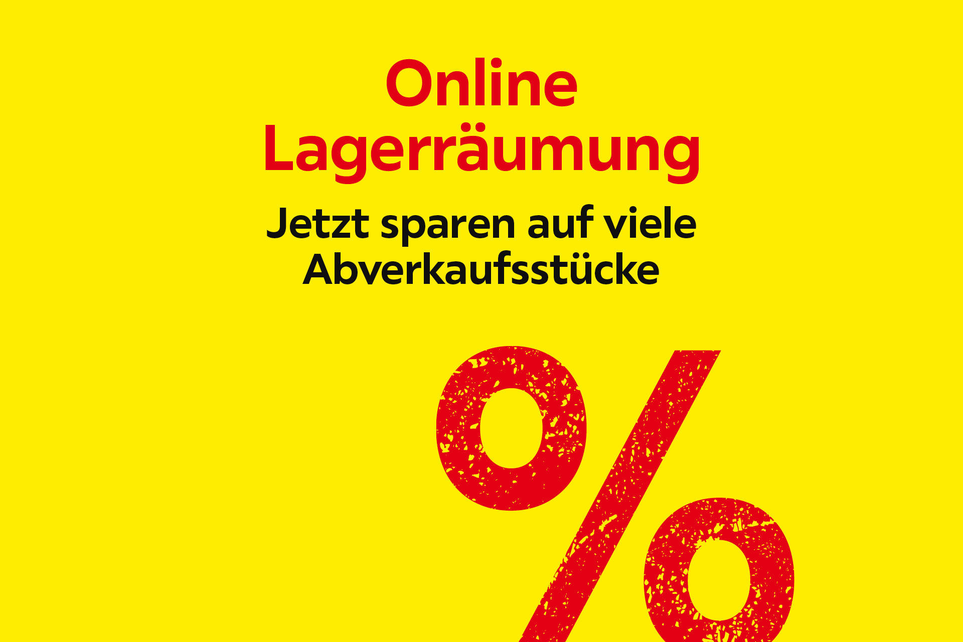 Lagerraeumung