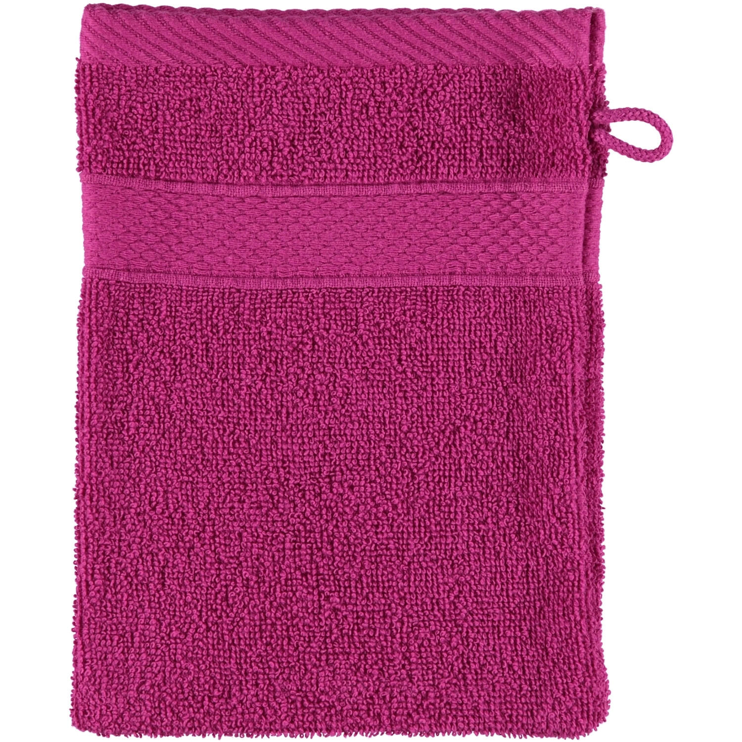 WASCHHANDSCHUH DIAMANT VIVID PINK - 728 - Rosa, Textil (15/21cm) - Egeria