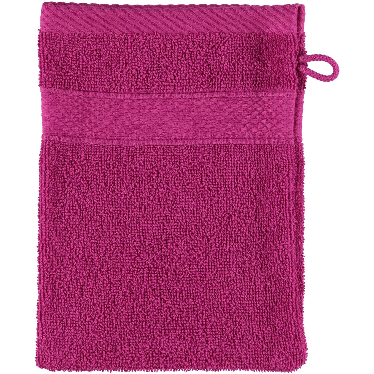 WASCHHANDSCHUH DIAMANT VIVID PINK - 728 - Rosa, Textil (15/21cm) - Egeria