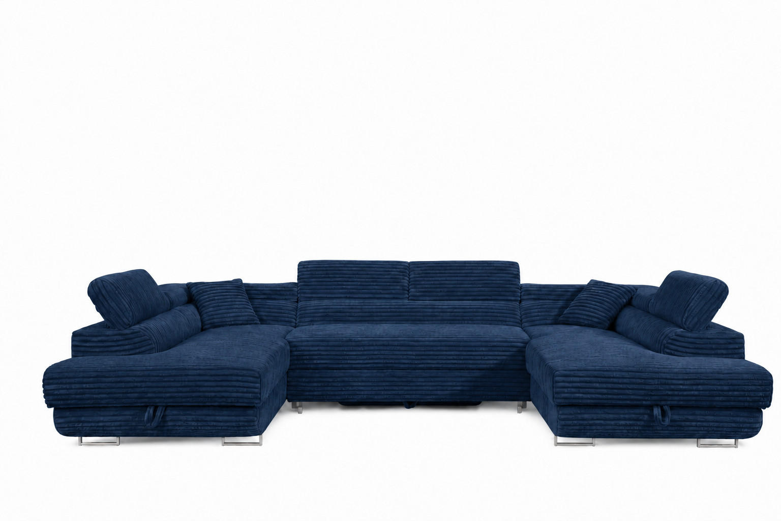 KS Home Concept Wohnlandschaft Dunkelblau 340x90x205 cm