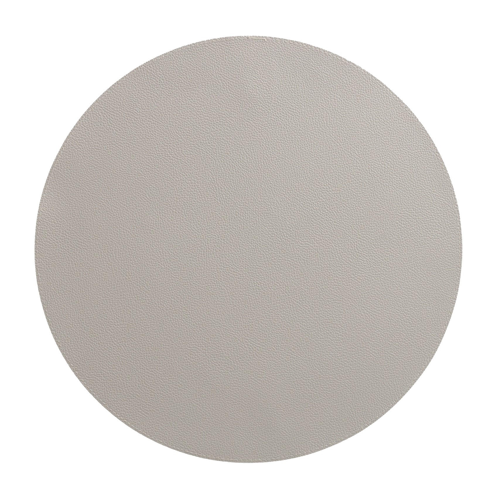 DEKORATIVES-TISCHSET Olevia - Hellgrau, Kunststoff (38cm) - home&you
