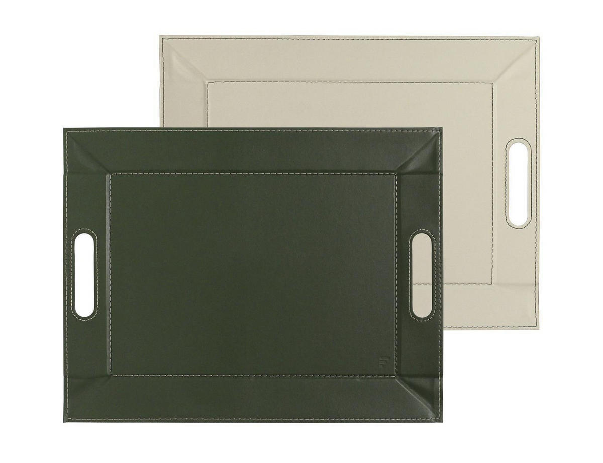 WENDETABLETT, Olive/Elfenbein, klein - Grün, Textil (35/0.8/45cm) - Freeform