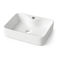 AUFSATZWASCHBECKEN AURA 47 cm Weiß - Weiß, Keramik (47/14/37.5cm) - Akord