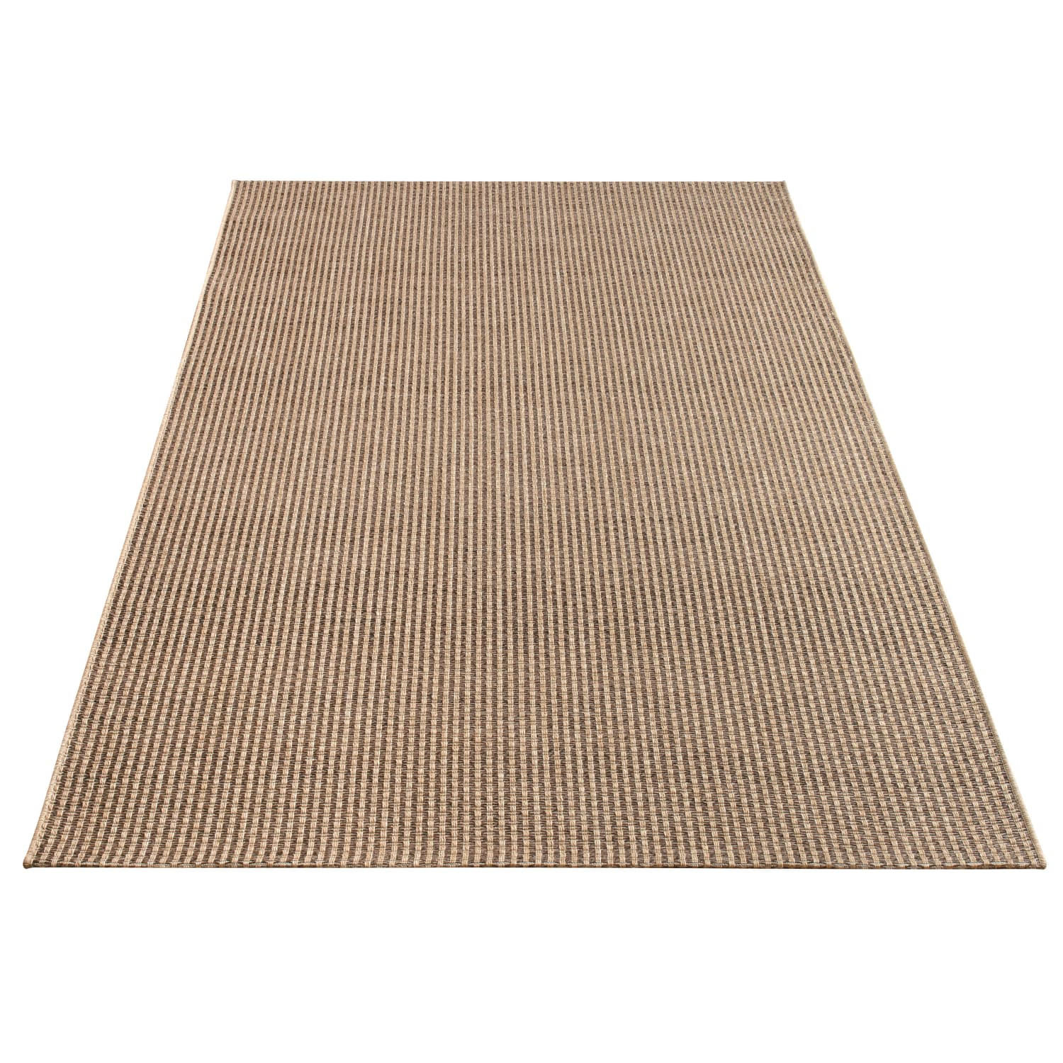 FLACHWEBTEPPICH, einfarbig, aus Polypropylen, Beige, 160 x 230 cm - Beige, Textil (160/230cm) - KADIMA DESIGN