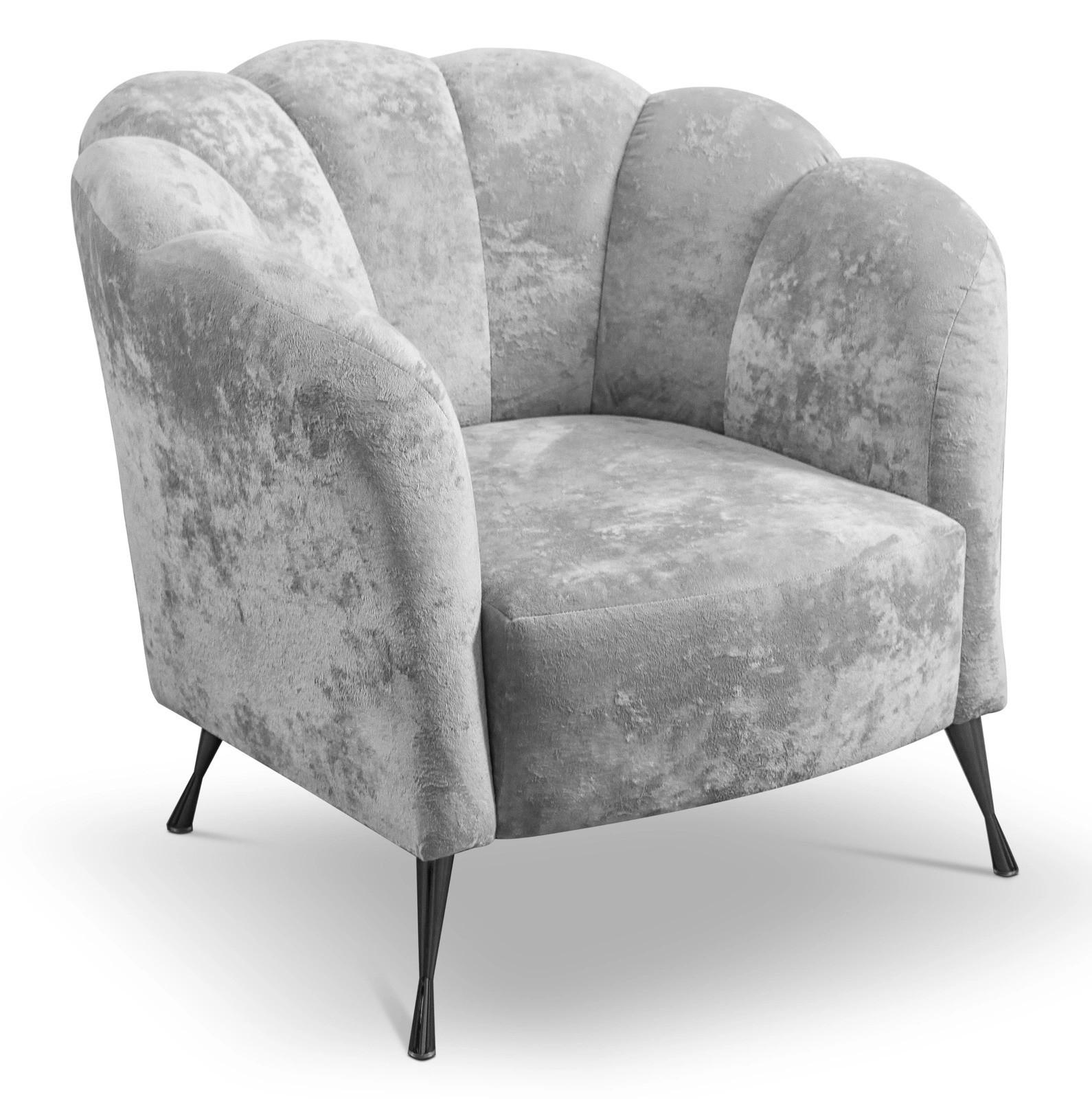 Ravio Polstersessel Grau 87x78x83 cm