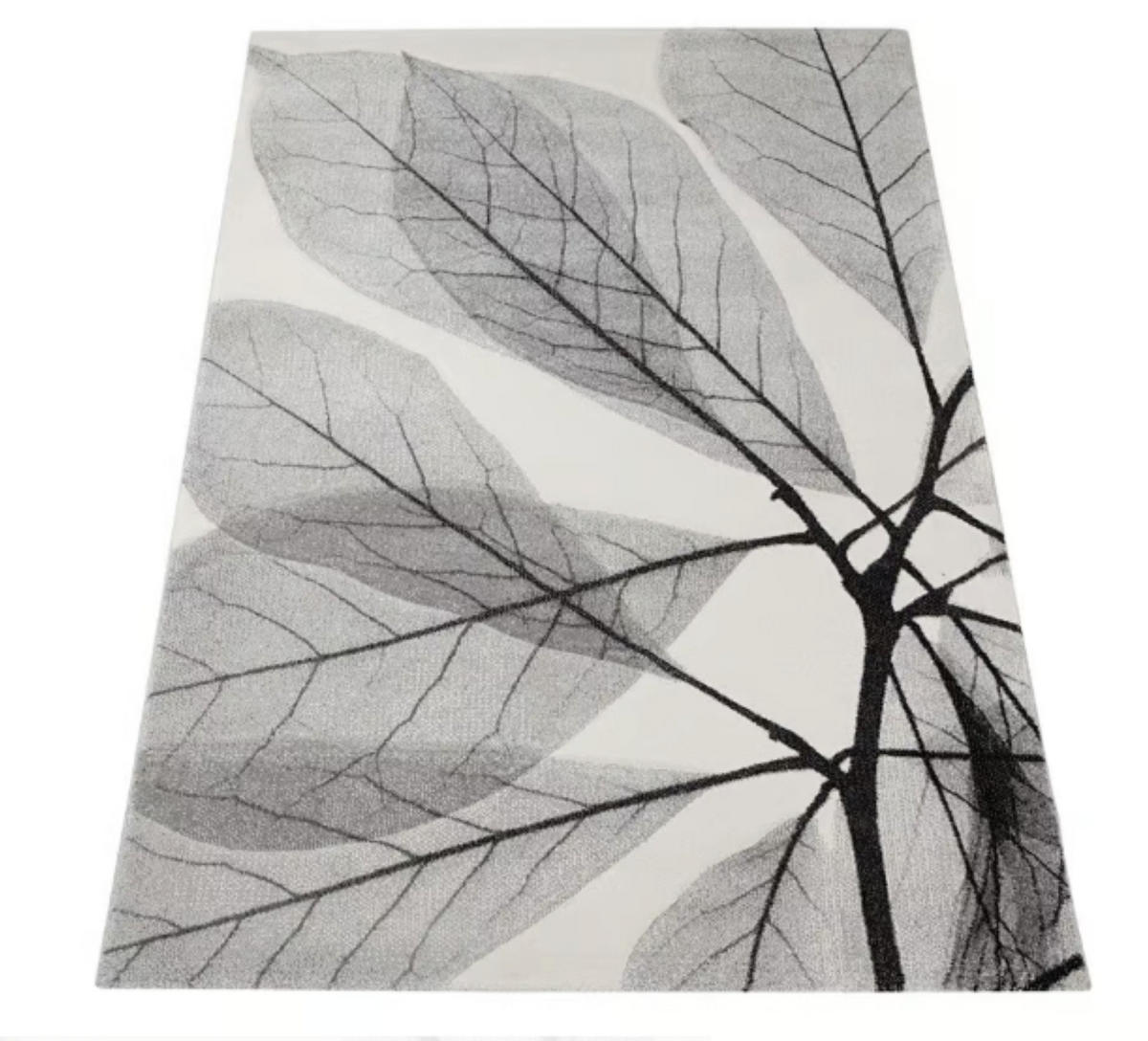 TEPPICH modern Flachgewebe NAGOYA Grau 133x190 cm - Grau, Textil (133/190cm) - Novatrend