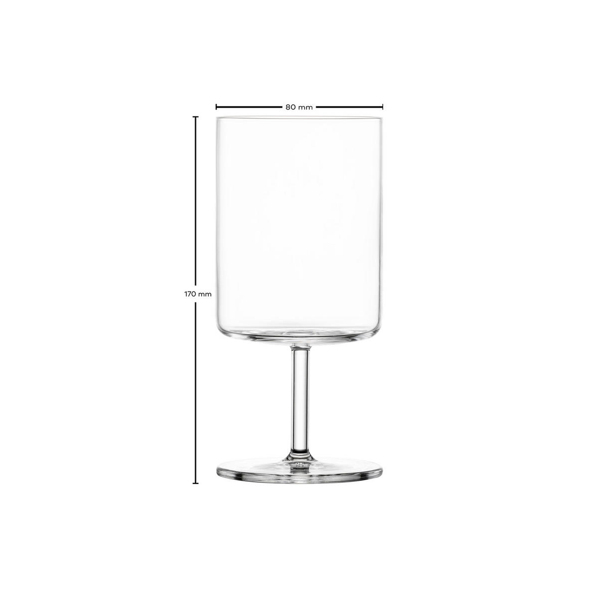 WASSERGLÄSER Modo transparent 179 ml 4er Set - Transparent, Glas (0.179L) - Schott Zwiesel