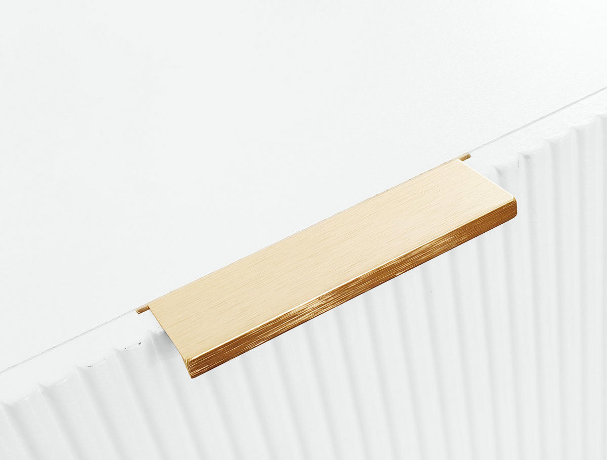 SIDEBOARD 120/77/40 cm Weiß aus Spanplatte mit 6 Schubladen - Weiß, Holzwerkstoff (40/77/120cm) - OKMYHOME