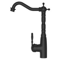 KÜCHENARMATUR Retro - Schwarz, Metall (35/30/3cm) - Granitan