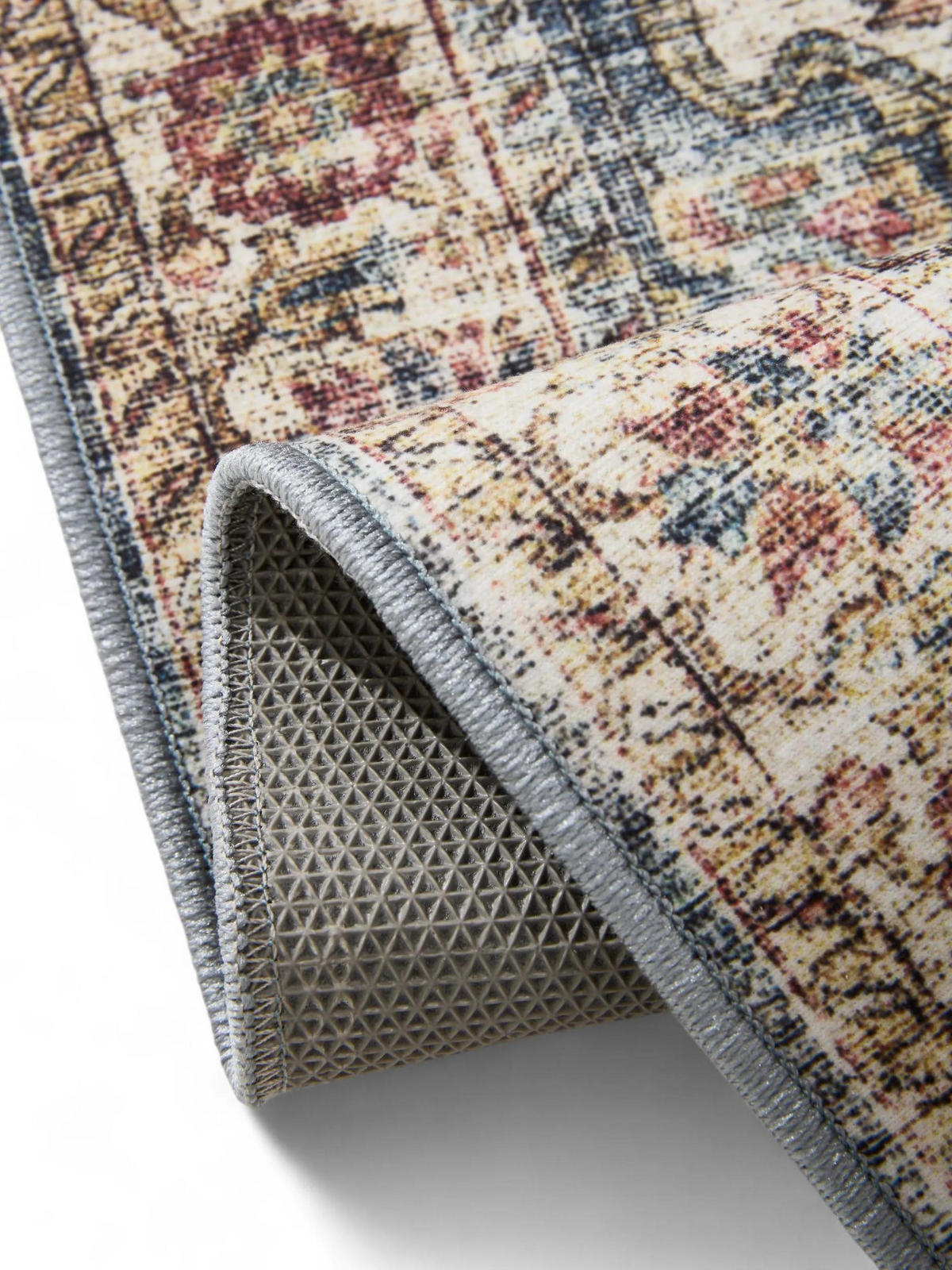 VINTAGE-TEPPICH George waschbar 80x150 cm - Multicolor, Kunststoff (80/150cm) - benuta