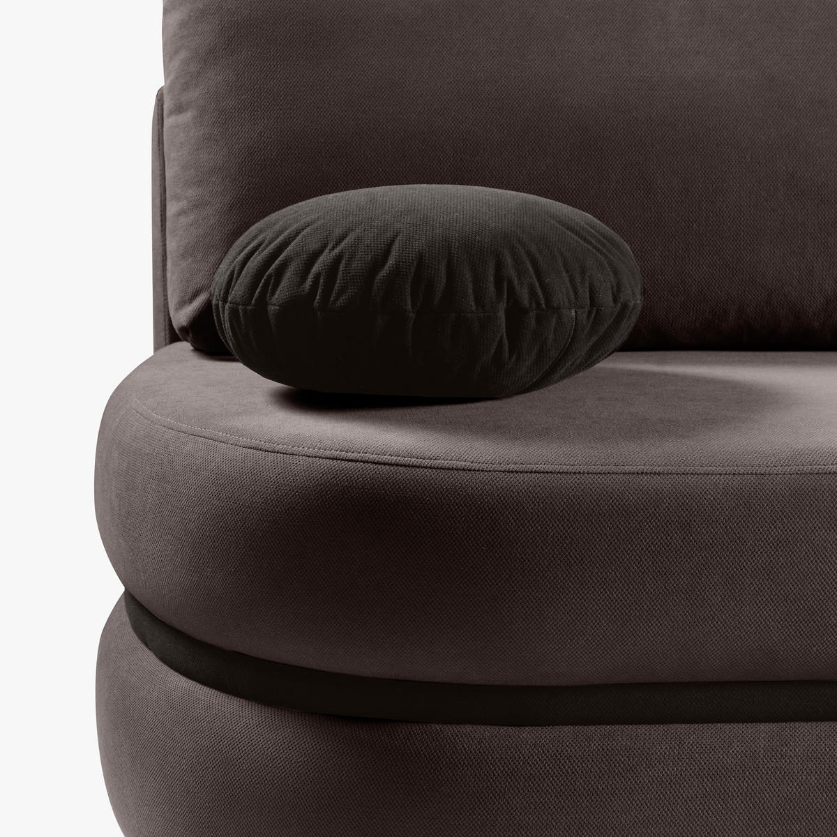 SCHLAFSOFA Valio 3-Sitzer mit Schlaffunktion, Braun - Braun, Textil (211/93/103cm) - Beautysofa