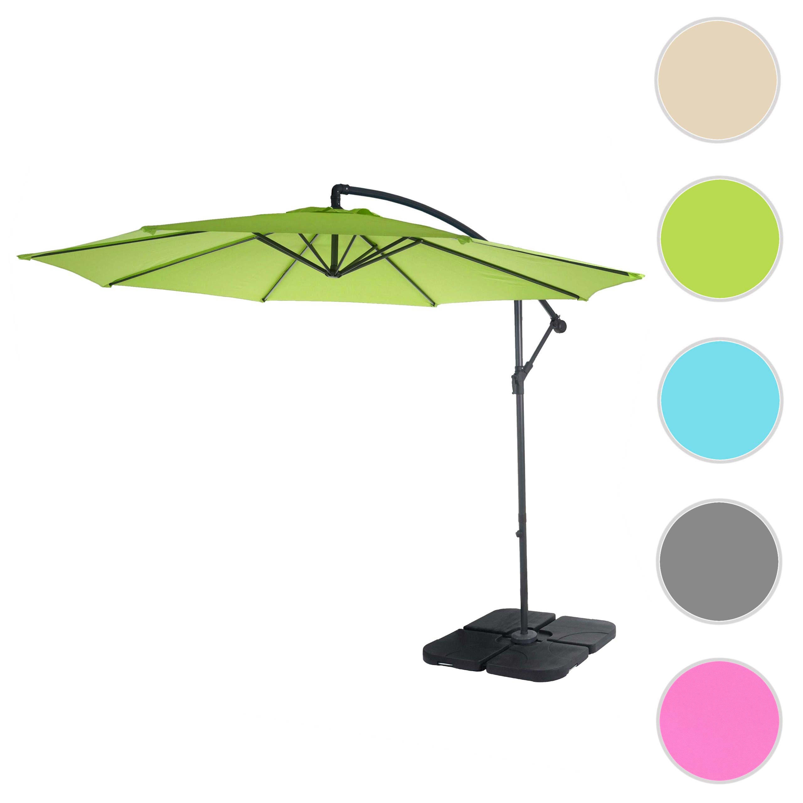 AMPELSCHIRM NEIGBAR Grün - Grün, Textil (360/295cm) - MCW