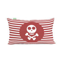 KISSENBEZUG pirata 50x30 cm mehrfarbig - Multicolor, Textil (50/30cm) - Happy Friday