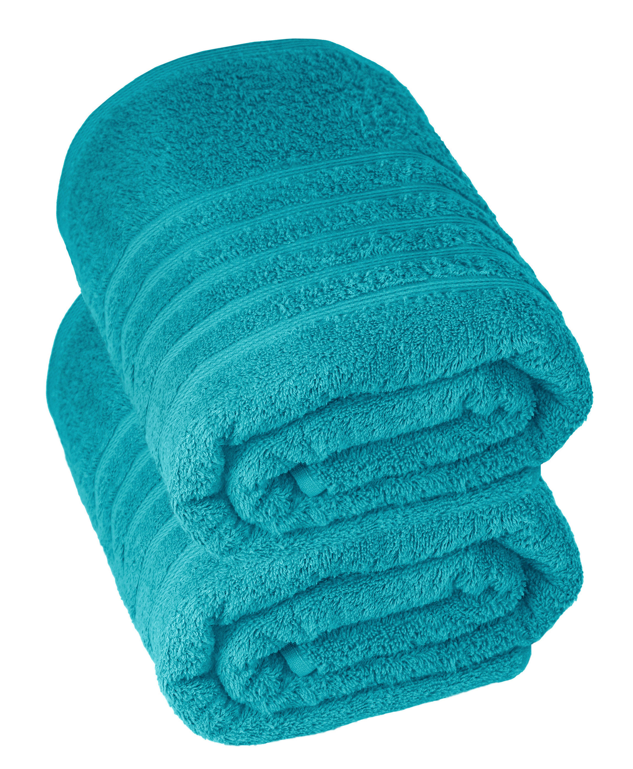 BADETUCH London Nautic Grün 2er Set 100x150 - Smaragdgrün, Textil (100/150cm) - Lashuma