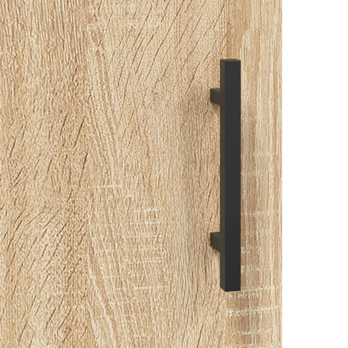 HÄNGESCHRANK mit 3 Fächern 69,5/34/90 cm aus Holzwerkstoff Sonoma-Eiche Dekor - Sonoma Eiche, Holz (69.5/90/34cm) - vidaXL