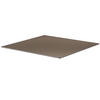TISCHPLATTE 60 x 60 cm, Taupe - Taupe, Kunststoff (60/60/1.25cm) - Oviala
