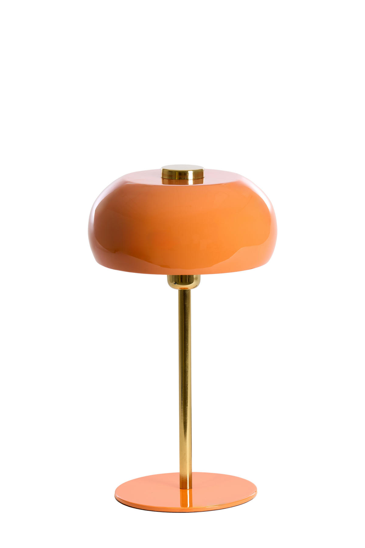 TISCHLAMPE Surin Orange Ø23/40 cm - Orange, Metall (23/23/40cm) - Light & Living