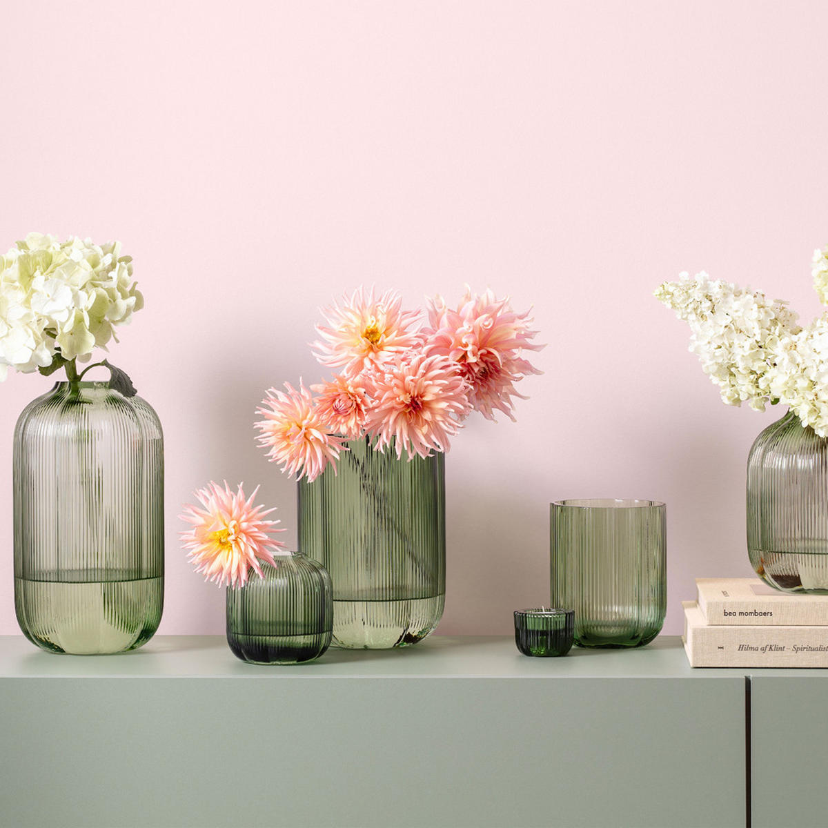 VASE Fleur grün 22,5 cm - Grün, Glas (16/22.5cm) - Villeroy & Boch